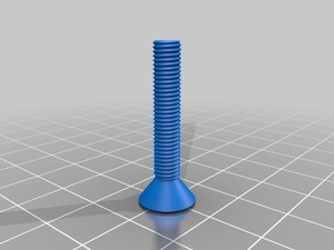 Vis Diam. 5mm long 25mm Thread Step 0.75