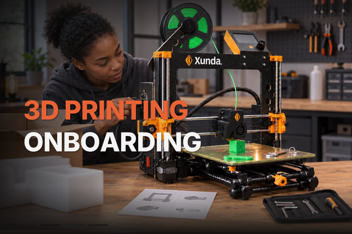 First-Time 3D Printer Onboarding